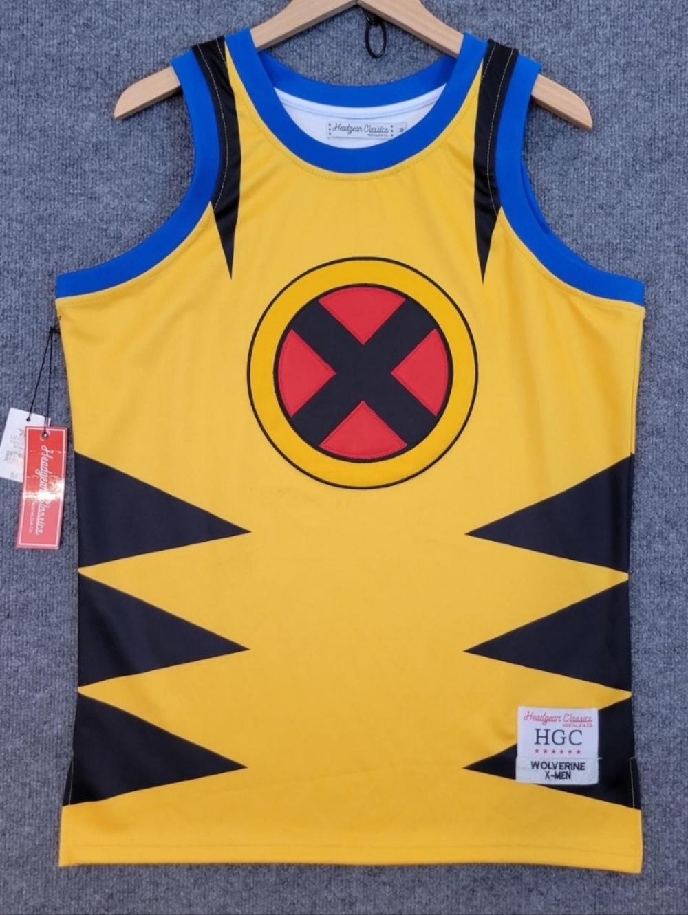 NWT Headgear Classics X-Men Wolverine "Howlett" Basketball Jersey